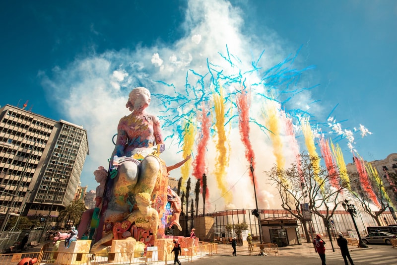 pichiavo sculpture fallas de valencia
