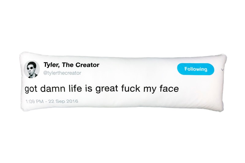 PizzaSlime Celebrity Tweet Pillows home accessories kanye west kim kardashian post malone tyler the creator