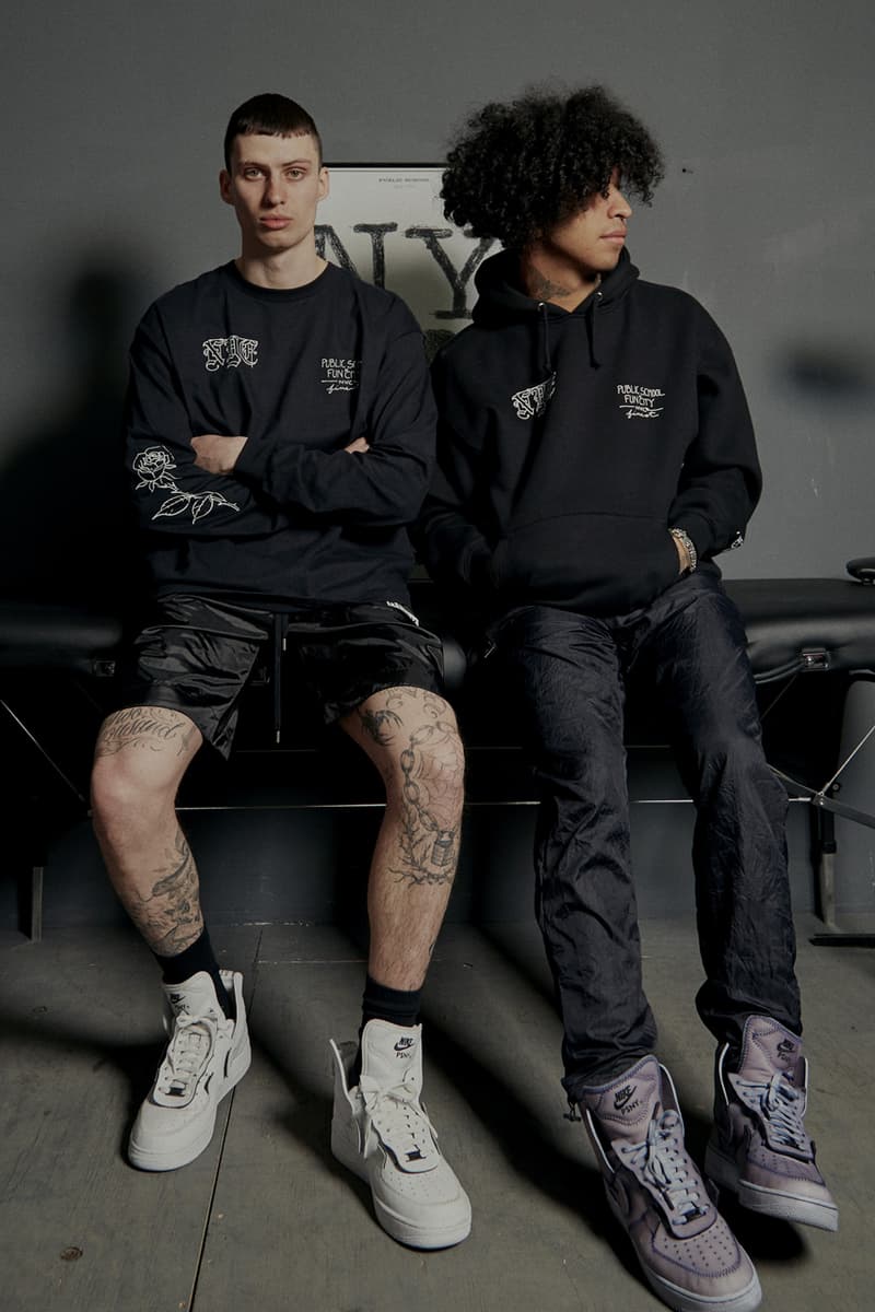 public school new york psny fun city tattoos collaboration