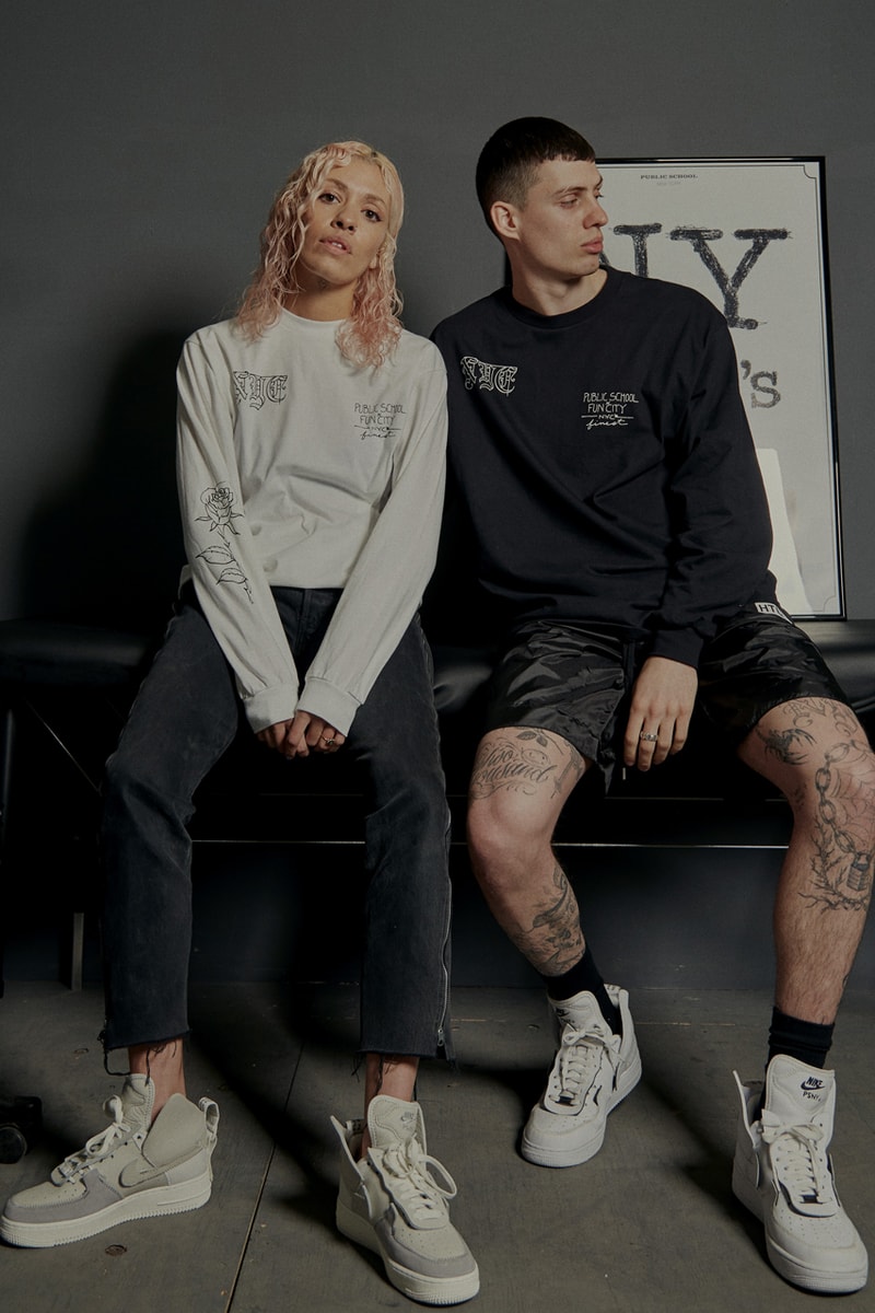 public school new york psny fun city tattoos collaboration 