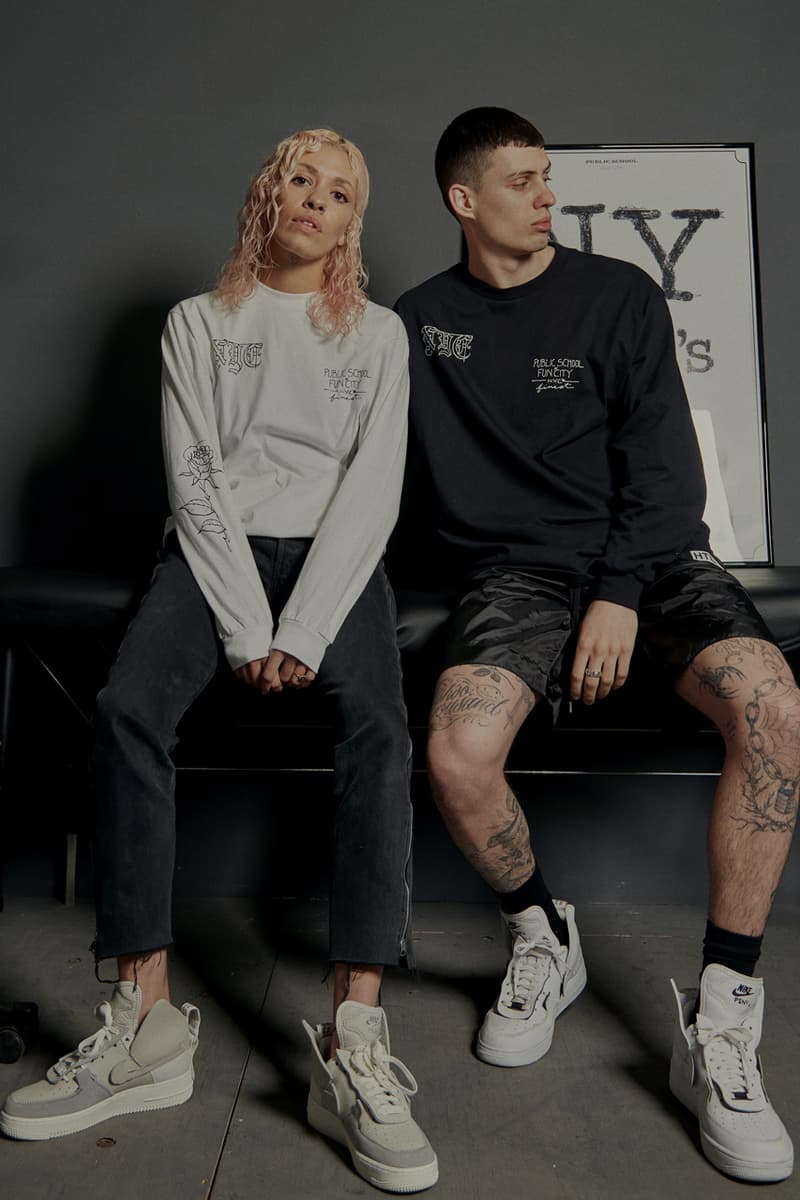 public school new york psny fun city tattoos collaboration
