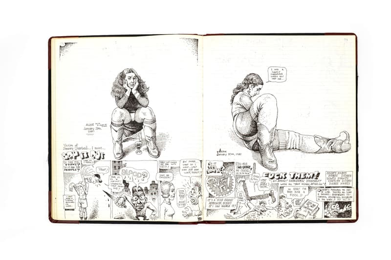 robert crumb david zwirner online viewing room sketchbook pages works on paper artworks