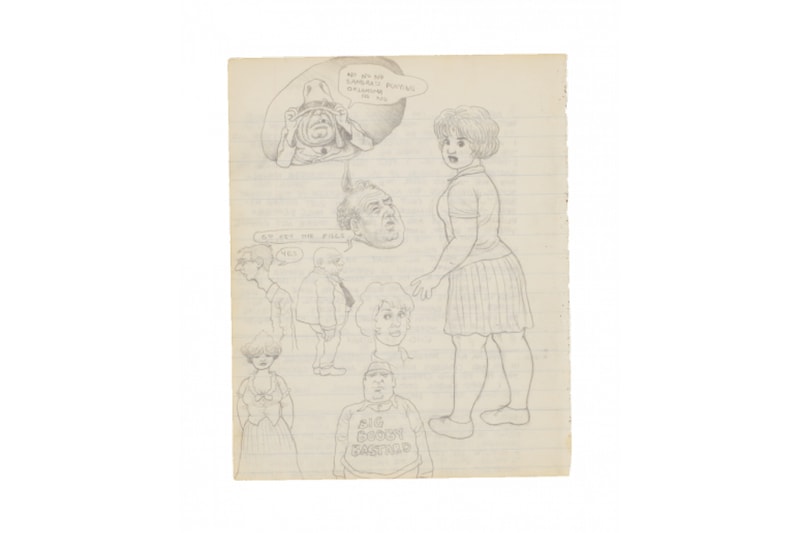 robert crumb david zwirner online viewing room sketchbook pages works on paper artworks 
