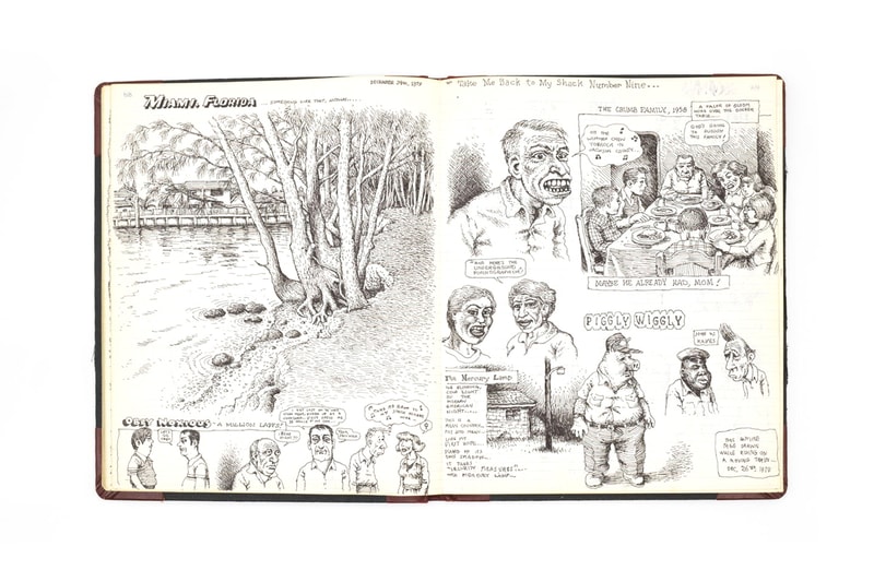 robert crumb david zwirner online viewing room sketchbook pages works on paper artworks 
