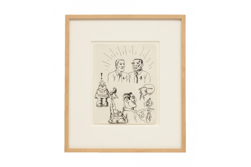robert crumb david zwirner online viewing room sketchbook pages works on paper artworks 