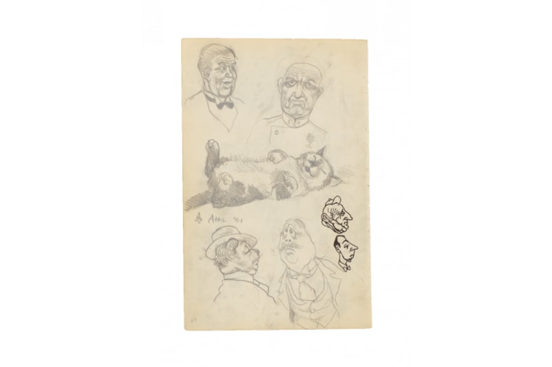 robert crumb david zwirner online viewing room sketchbook pages works on paper artworks 