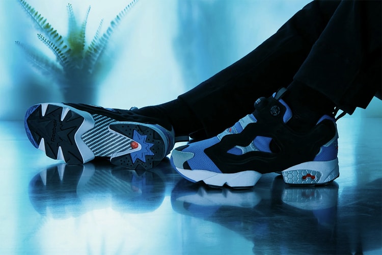 Reebok Wraps the Instapump Fury In Blue & Grey Colorway