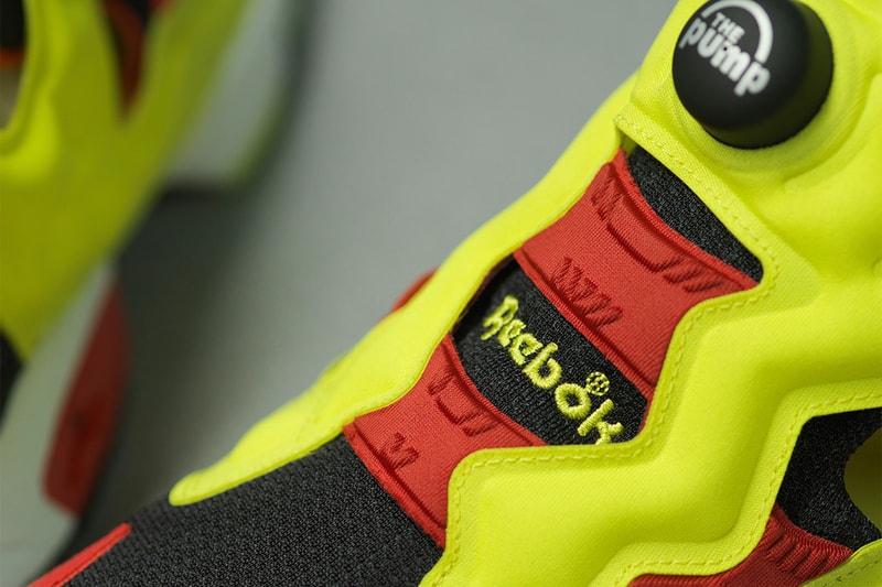 reebok instapump fury prototype 2019 march footwear citron yellow red