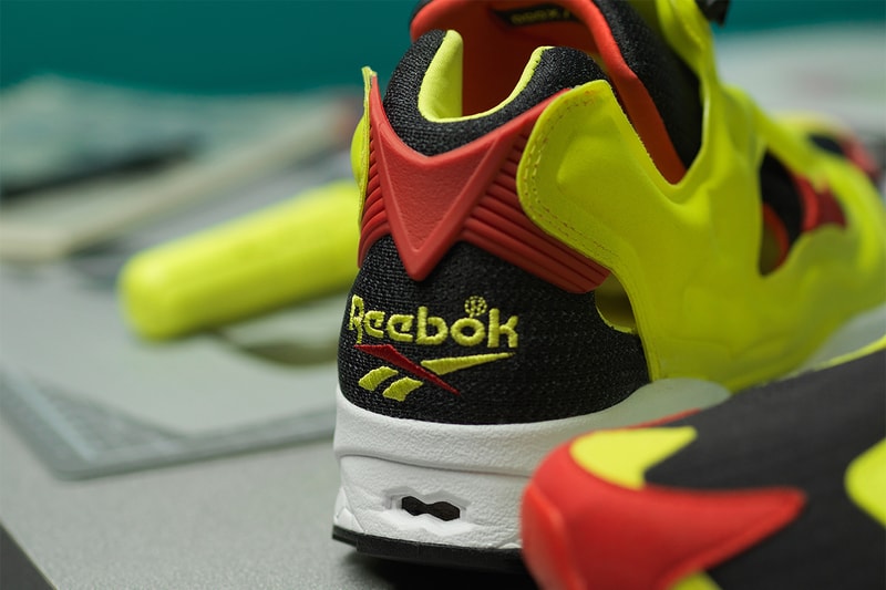 reebok instapump fury prototype 2019 march footwear citron yellow red