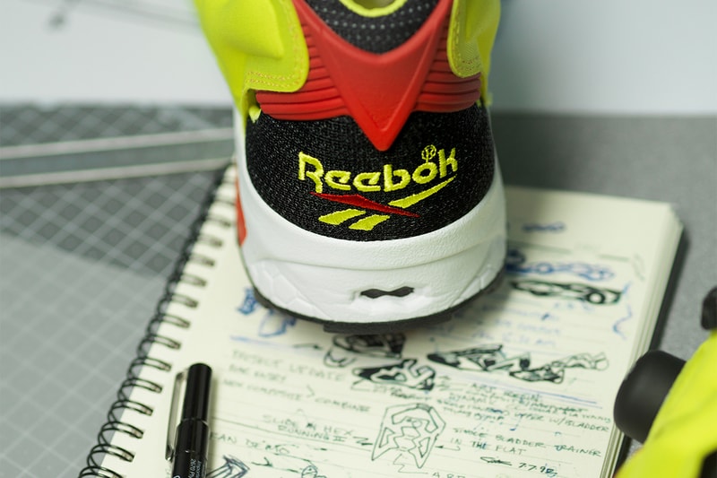 reebok instapump fury prototype 2019 march footwear citron yellow red