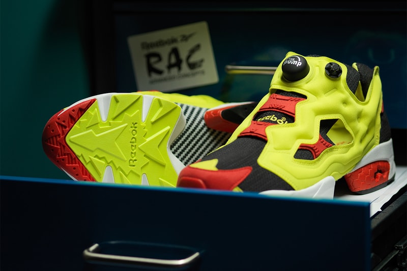 reebok instapump fury prototype 2019 march footwear citron yellow red