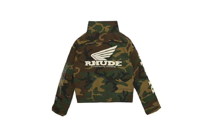 RHUDE Utilizes Graphics, Vintage Inspirations & Camo for SS19 Collection