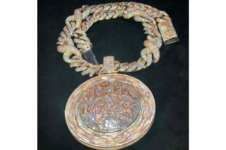 Rich the Kid Shows off New Eliantte & Co.-Designed Spinning Infinity Cuban Link Chain