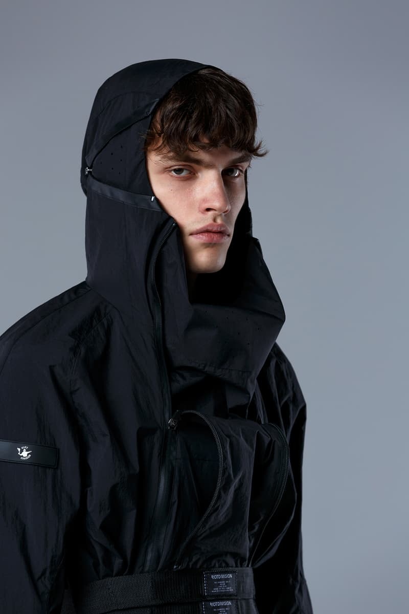 Riot Division Spring Summer 2019 SS19 Lookbook Collection Drop Release Date Information Cop Editorial What Is Singularity WEARESINGULARITY