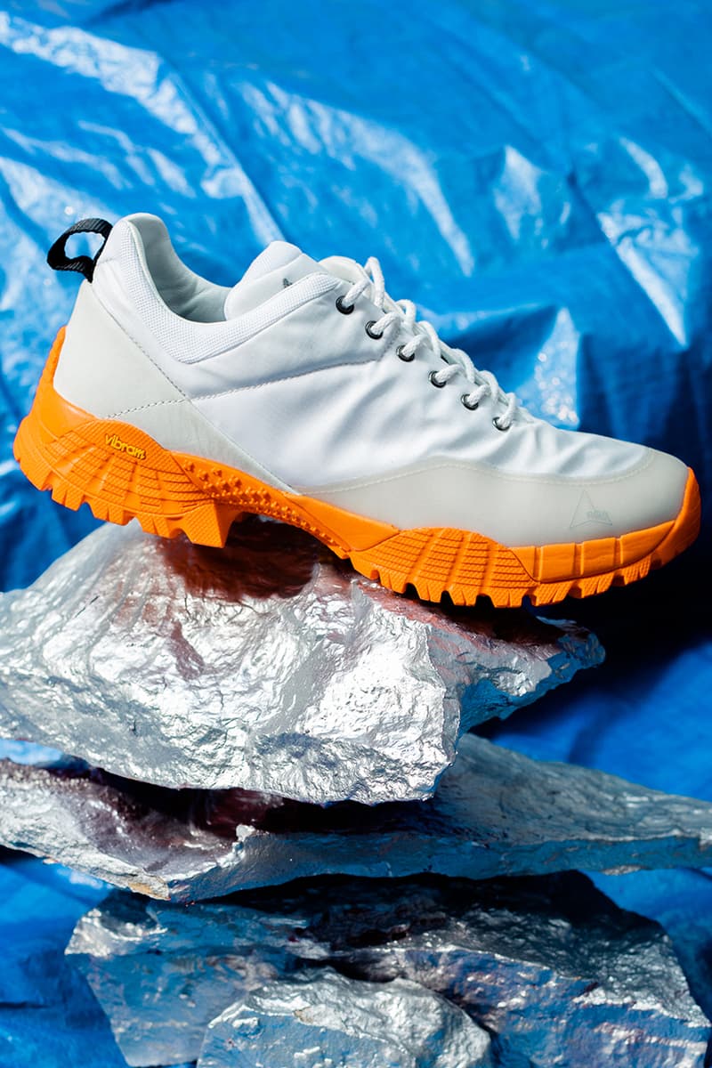 ROA Hiking Footwear SS19 Spring Summer 2019 Collection Lookbook Boots Sneakers Chunky Silhouettes Trekking Sole Unit Neon Green Pink Triple Black