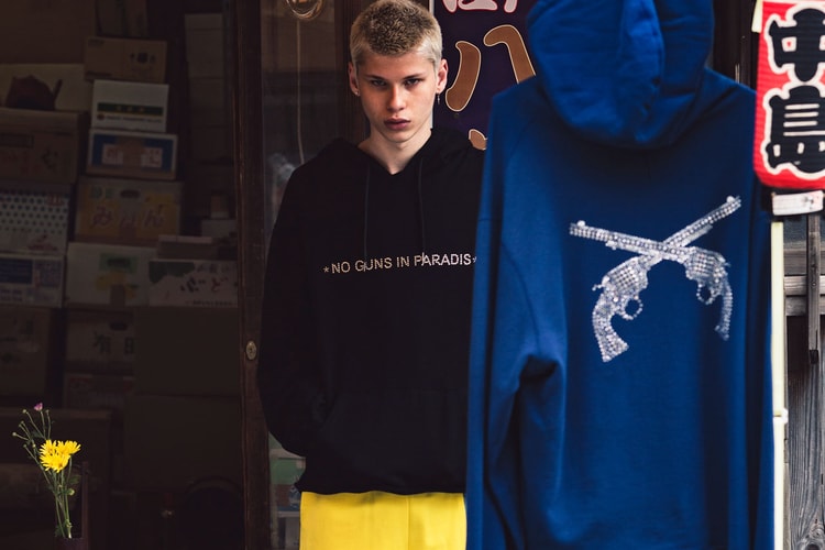 roar and 3.PARADIS Deliver "NO GUNS IN PARADIS" Capsule