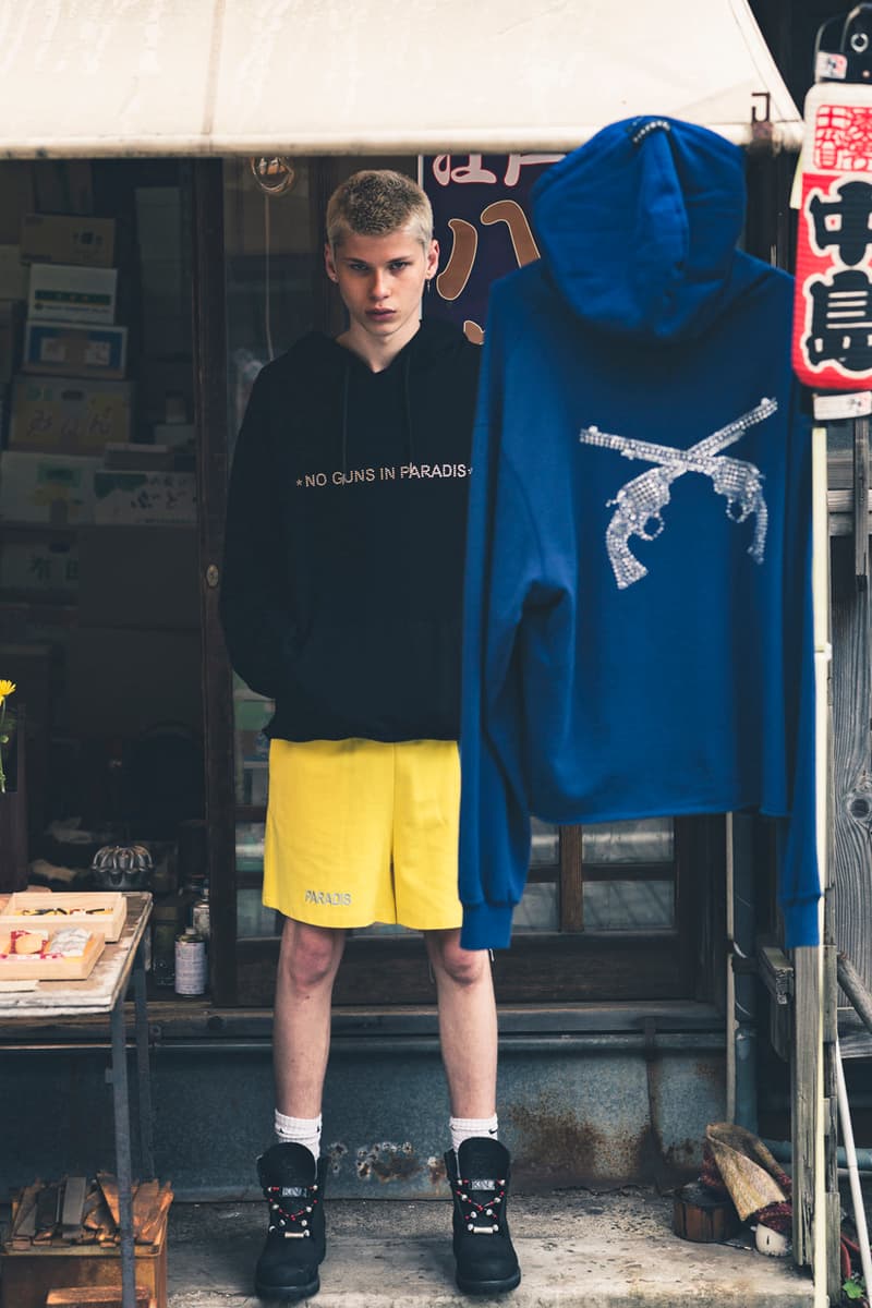 3.PARADIS roar roarguns collaboration capsule collection spring summer 2019 ss19 drop release date info japan no guns in paradis logo