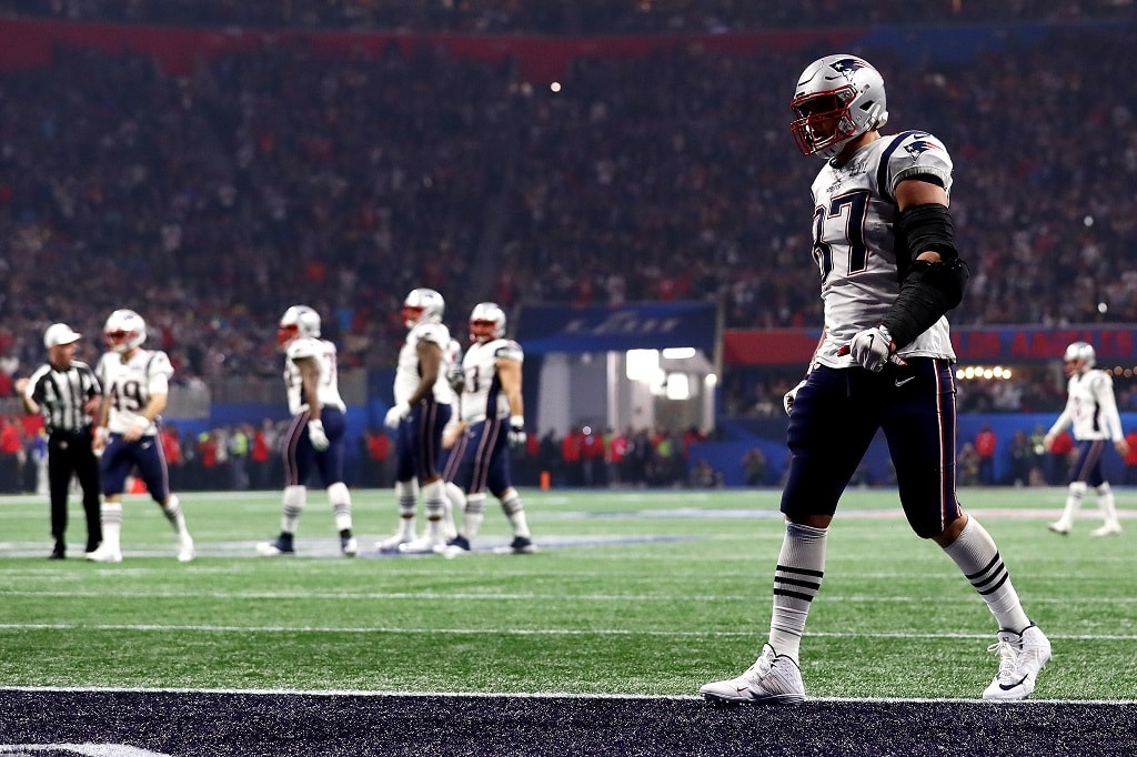 rob gronkowski gronk retires retired retirement when did 2019 march new england patriots nfl national football league age