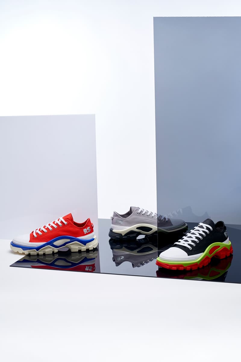 Raf Simons Detroit Runner And Replicant Ozweego New Release Info fashion raf simons adidas kicks sneakers shoes 