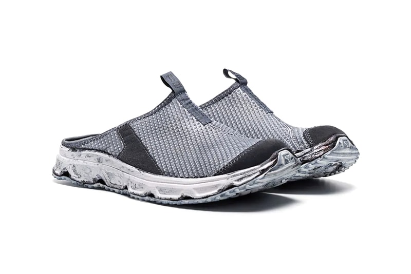 Salomon S Lab x BBS Boris Bidjan Saberi Slip on Sneaker Dusty Blue Mountaineering Trekking Hardwearing All Terrain Mules Release Information Drop Date Browns Menswear Fashion Footwear 