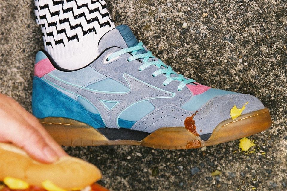 Sayhello X Mizuno Court Select Sneaker Collab Hypebeast