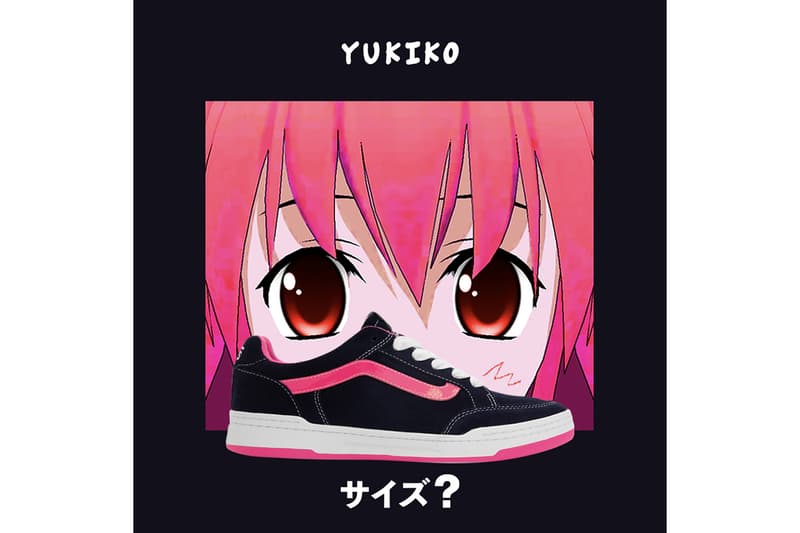size? Vans Highland Yukiko Release Details Anime Cosplay Information news color pink navy details buy purchase cop drops