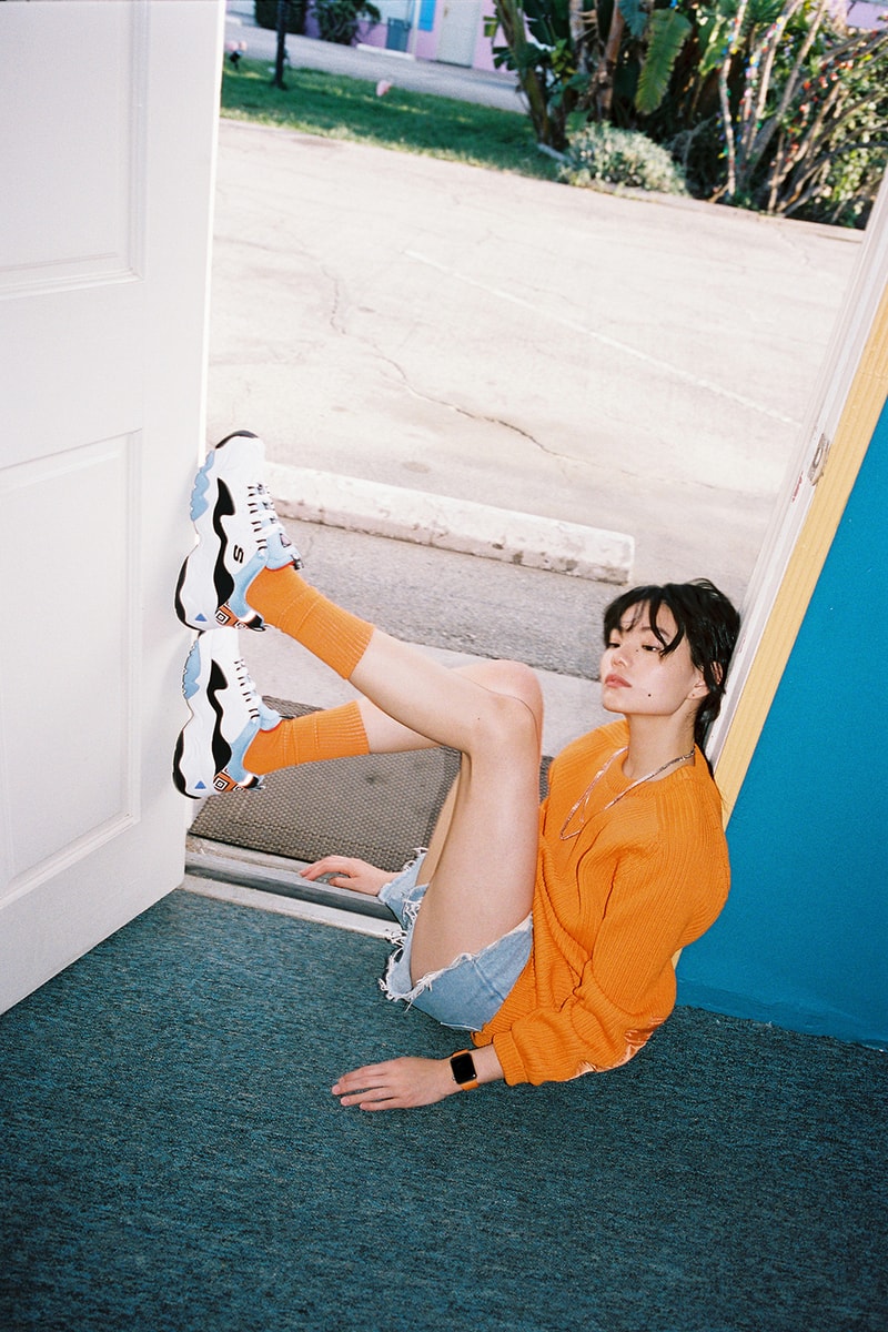 One Piece x Skechers D'Lites 3.0 Second Release Editorial unisex sneaker