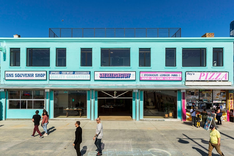 Take a Look Inside Sneakersnstuff's Los Angeles Flagship Store