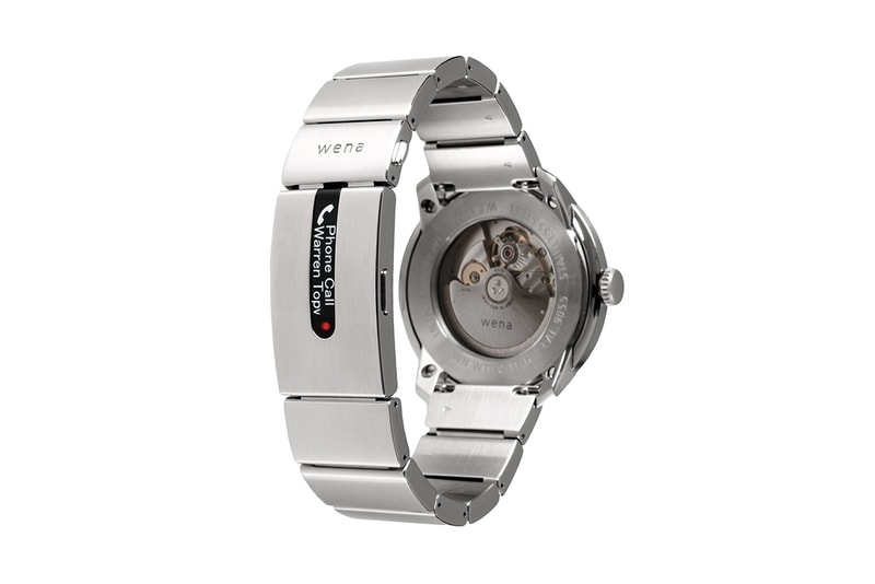 Sony Wena Smartwatch Smart Watch Strap Technology Apple Watch Release Globally Internationally GPS Notifications Phone
