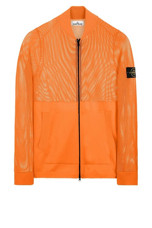 Stone Island Light Soft Shell-R Jacket Orange