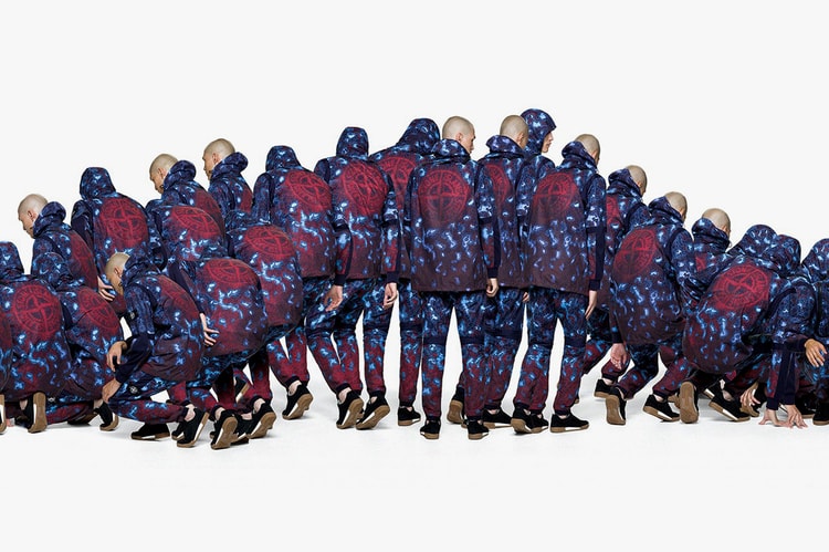 Stone Island SS19 Heat Reactive Fabric Creates an Optical Illusion