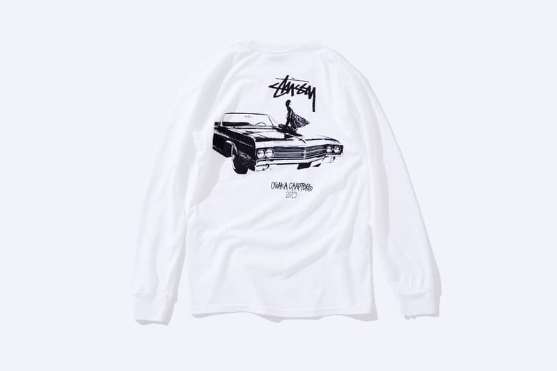 Stüssy Relaunches Osaka Store, Exclusive Capsule collection special minami shop location hat tee shirt graphic special renewal reopening 