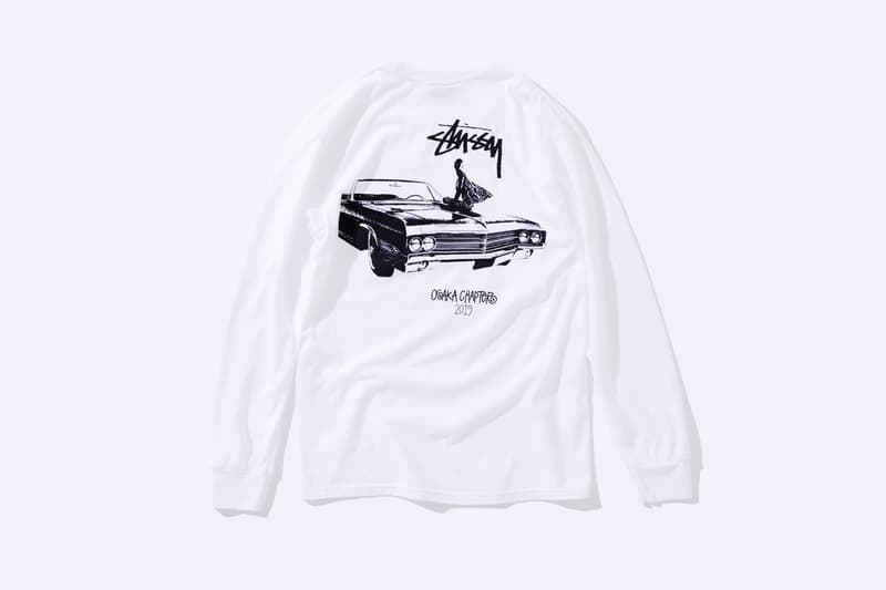 Stüssy Relaunches Osaka Store, Exclusive Capsule collection special minami shop location hat tee shirt graphic special renewal reopening