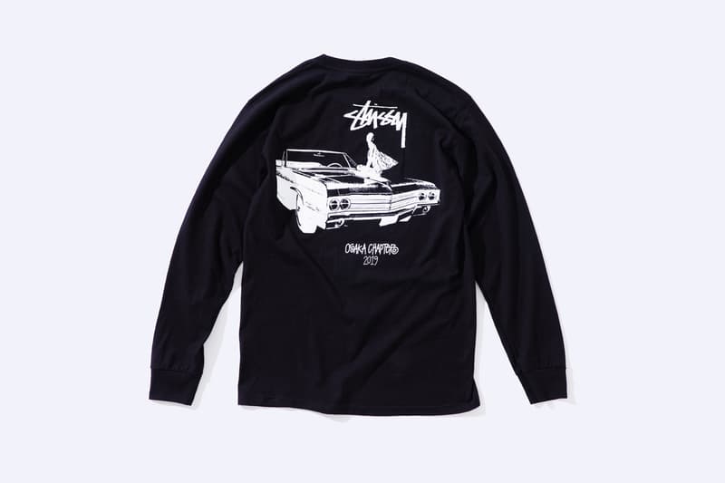 Stüssy Relaunches Osaka Store, Exclusive Capsule collection special minami shop location hat tee shirt graphic special renewal reopening 