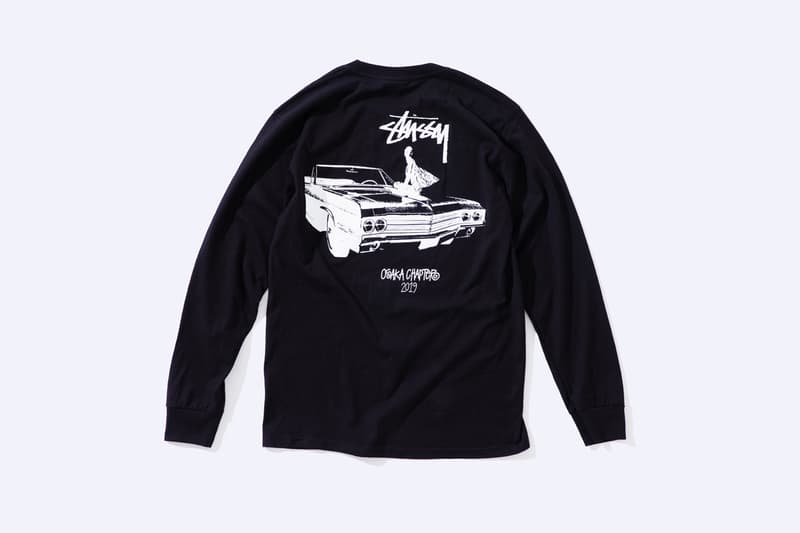 Stüssy Relaunches Osaka Store, Exclusive Capsule collection special minami shop location hat tee shirt graphic special renewal reopening