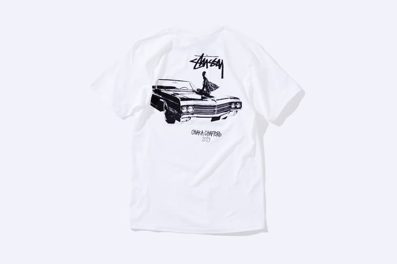 Stüssy Relaunches Osaka Store, Exclusive Capsule collection special minami shop location hat tee shirt graphic special renewal reopening