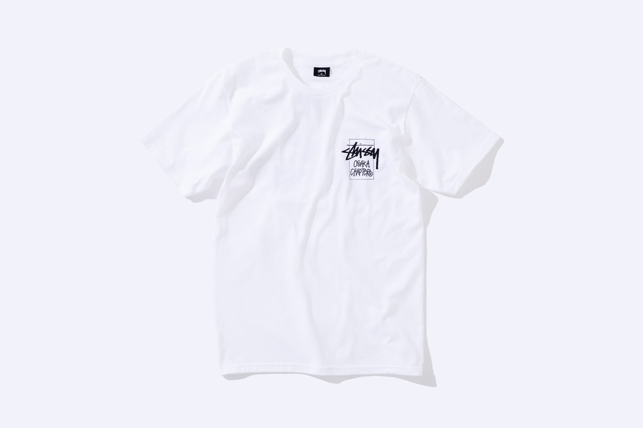 Stüssy Relaunches Osaka Store, Exclusive Capsule collection special minami shop location hat tee shirt graphic special renewal reopening 
