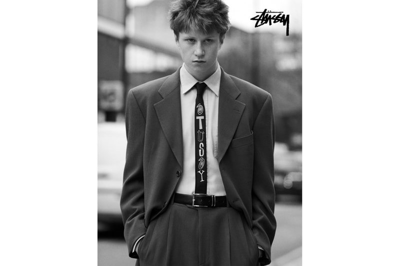 Stüssy Spring 2019 Chanel Parody Campaign Shirt tee graphic theo sion video logo print advertisement perfume karl lagerfeld parody tribute
