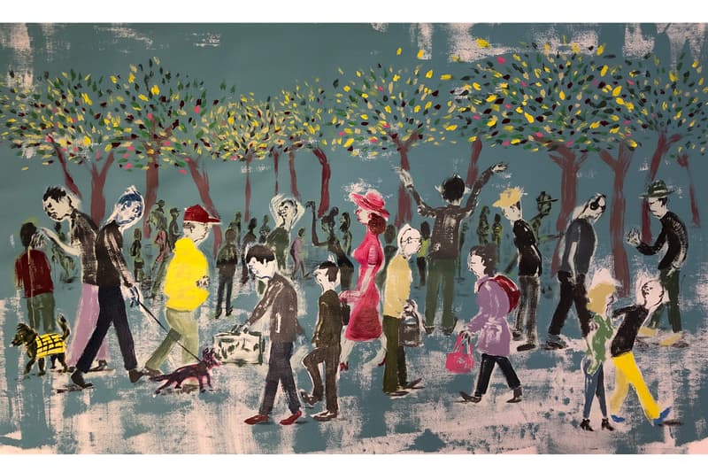 subliminal projects rotary exhibition grotesk russ pope yusuke hanai artworks paintings shepard fairey