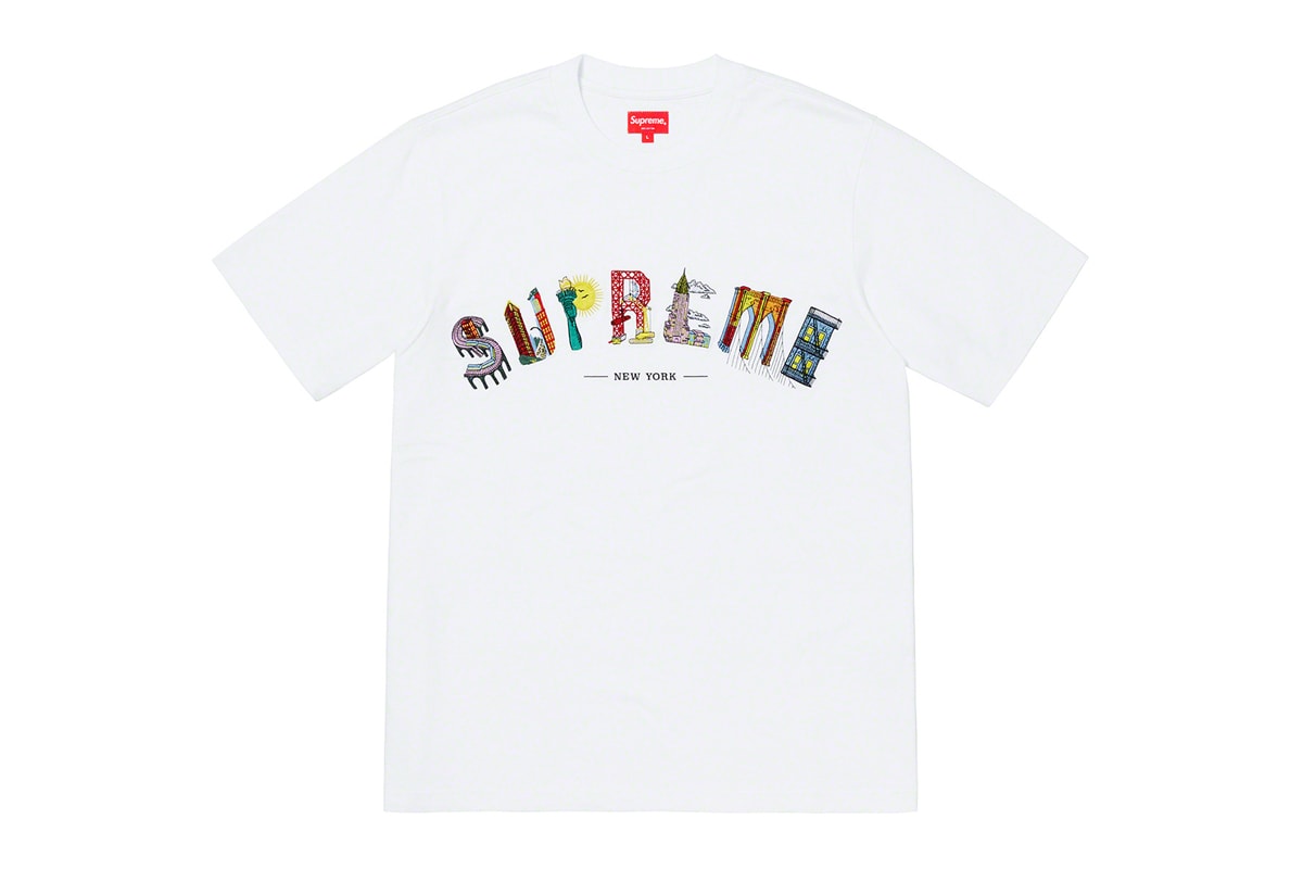 Supreme Palace Spring Summer 2019 Drop List Week 4 Week 5 F.C.Real Bristol BAPE Larry Clark Beams nonnative KAWS A-Cold-Wall ADER ERROR