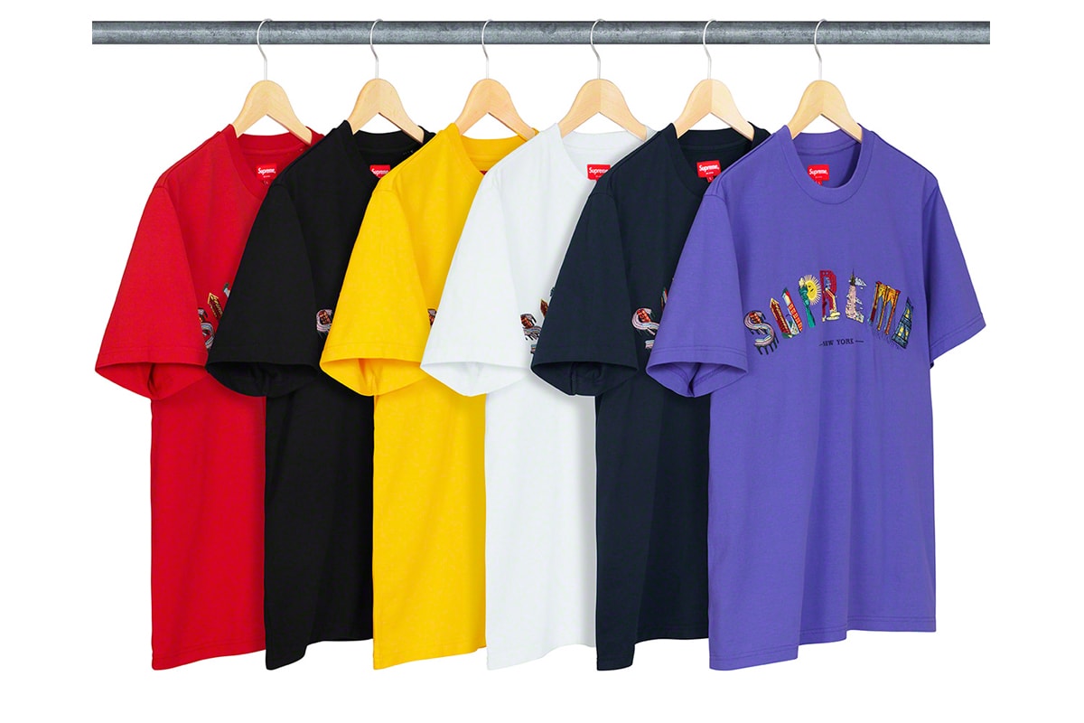 Supreme Palace Spring Summer 2019 Drop List Week 4 Week 5 F.C.Real Bristol BAPE Larry Clark Beams nonnative KAWS A-Cold-Wall ADER ERROR