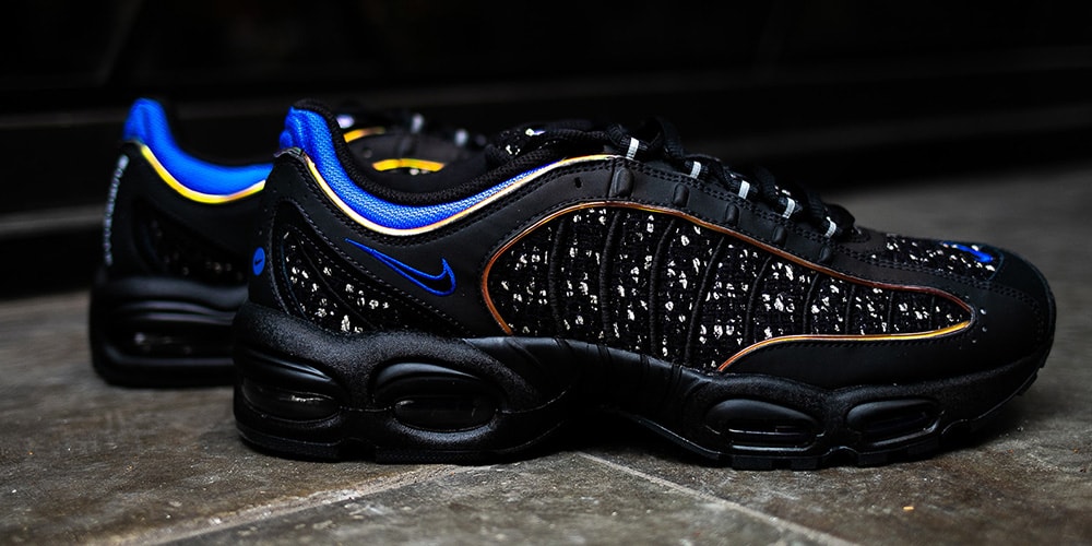 Supreme x nike air max tailwind 4 black Clearance