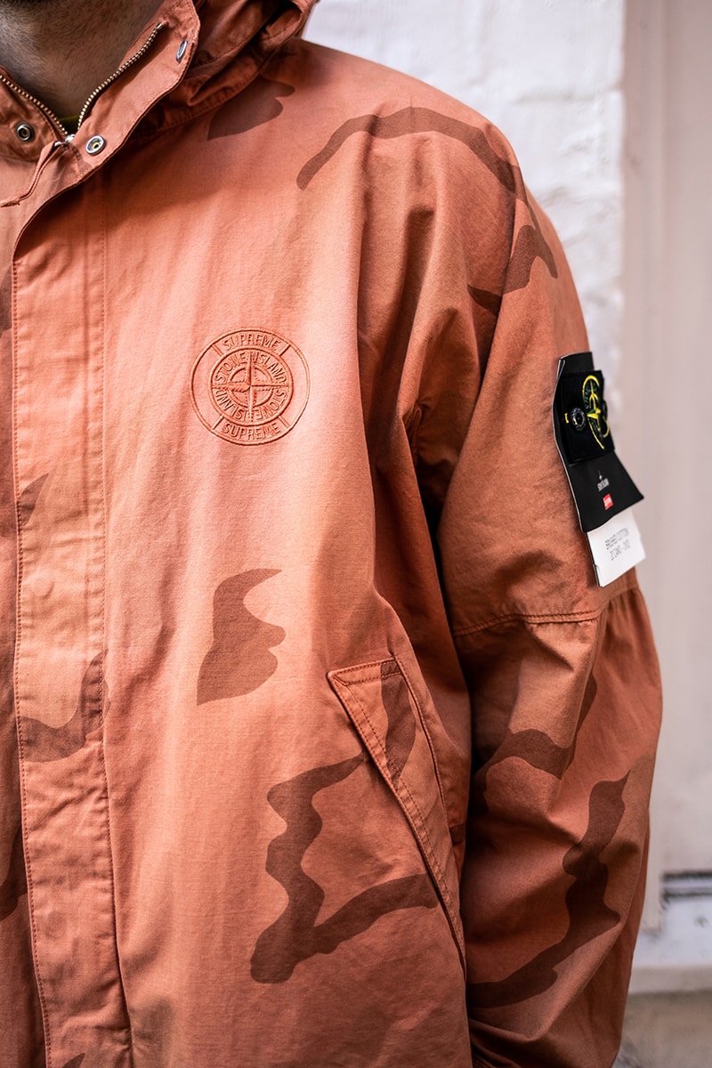 Supreme Stone Island Spring/Summer 2019 Closer Look London Release The Collection Drop Details New York First Look