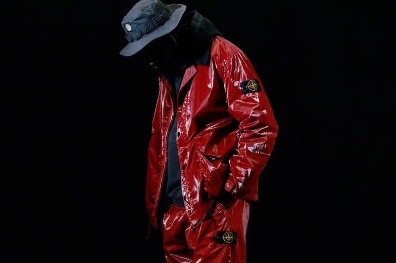 stone island supreme silk jacket