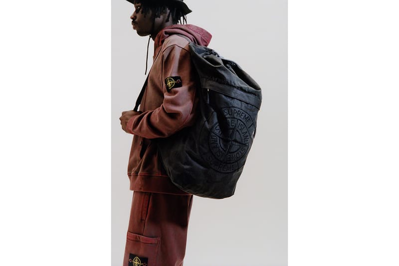 stone island supreme backpack