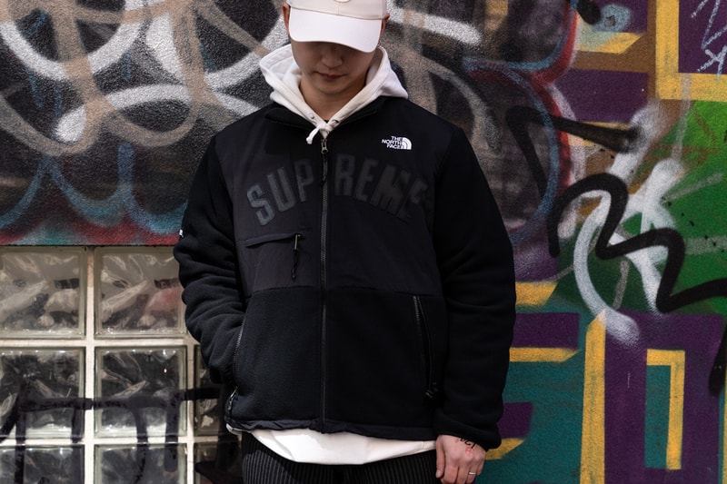 Supreme x The North Face SS19 Drop Street Style collaboration release date info buy on foot body worn scent