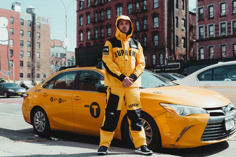 Supreme x The North Face SS19 Drop Street Style collaboration release date info buy on foot body worn scent
