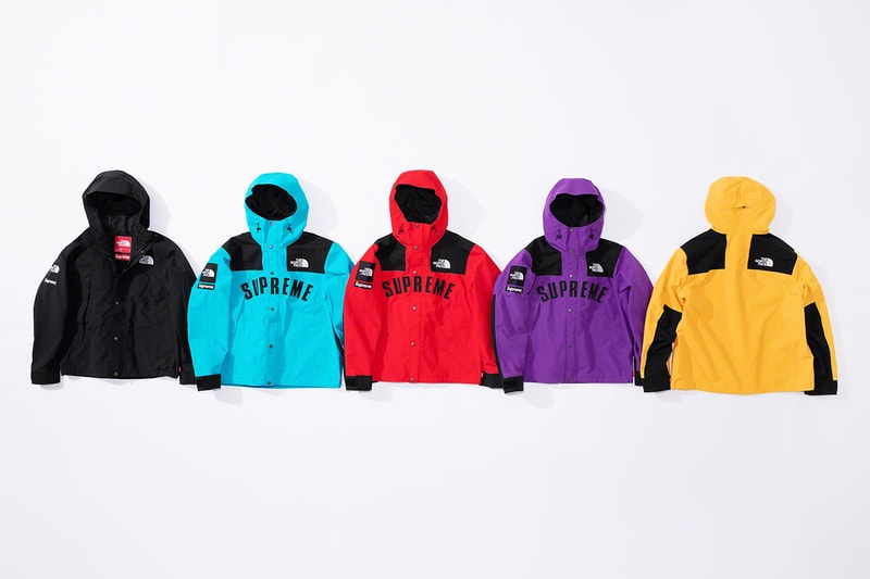 Supreme x The North Face Spring Summer Collection Mountain Parka jackets hats bags new york outerwear 