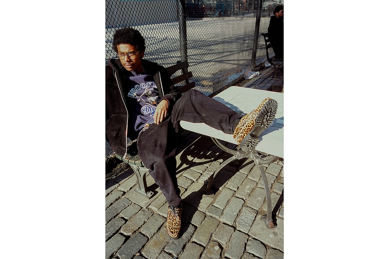 Supreme x Timberland 3-Eye Classic Lug Shoe leopard print new york footwear shoes clarks boat shoes pony hair 