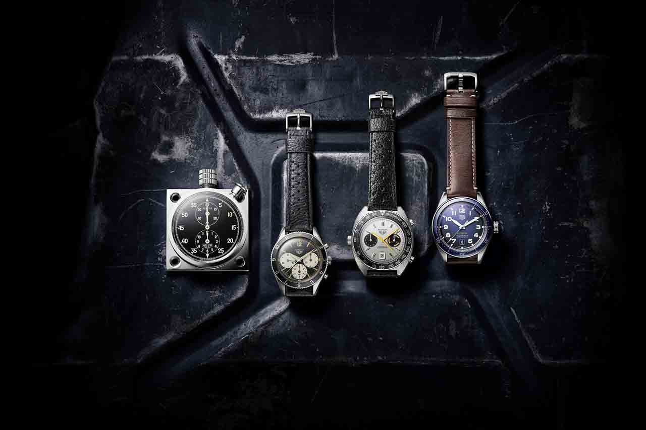TAG Heuer 2019 Men's Autavia Watch Collection lineup baselworld isograph 